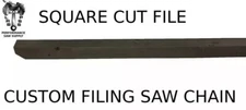 SQUARE CUT FILE FOR FILING CHAINSAW CHAIN FITS STIHL HUSQVARNA POULAN MCCULLOCH
