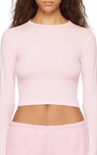 SKIMS NEU VINTAGE CROPPED LANGARM T-SHIRT KIRSCHBLÜTE, NEU MIT ETIKETT
