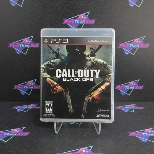 Call of Duty Black Ops PS3 PlayStation 3 Complete - 1 Year Warranty EX Cond