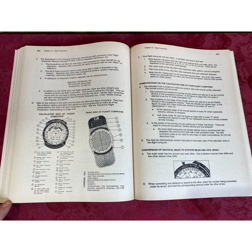 Vintage Privatpilotenausbildung Testbücher von Irvin N. Gleim zweite & dritte Ausgabe - Bild 7 von 14