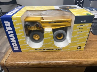 First Gear Komatsu 830E-AC Dump Truck Diecast 1/50 Scale