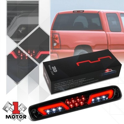 For 1999-2007 Silverado/Sierra Nuvision [SEQUENTIAL]Smoke Third 3rd Brake Light