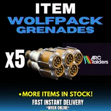 🎮 ARC RAIDERS - 5x Wolfpack Grenades - ALL PLATFORMS