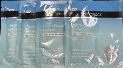 Neutrogena Moisturizing Hydro Boost Hydrating Face Mask - 1oz 4 Pack