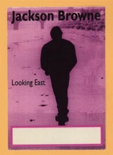 Jackson Browne 1996 Looking East Concert Tour WORKING Backstage Pass