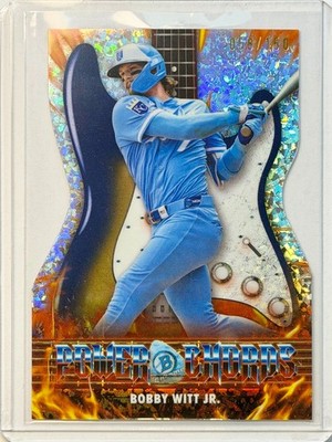 2026 Topps Bowman Baseball - Bobby Witt Jr. - Mini Diamond Power Chords #PC-13