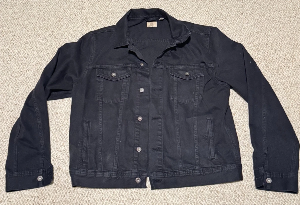25+ J.CREW Denim Coats, Jackets & Vests for Cotton Outer Shell Men 