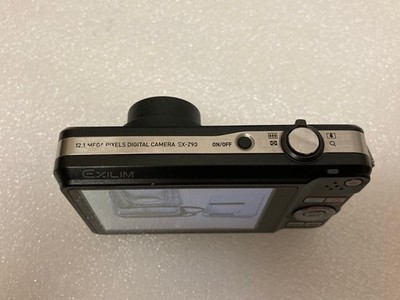 CASIO EXILIM EX-Z90 12.1MP Compact Digital Camera Black W/ Battery