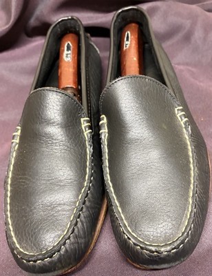 Ralph Lauren Limited Edition Men's $600 Loafers Bench Made In USA-Black 10M