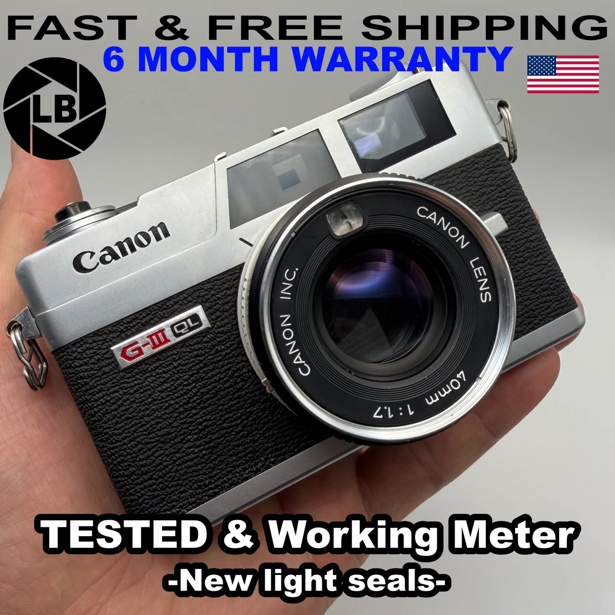 Canon Canonet QL17 GIII Film Cameras for sale - eBay