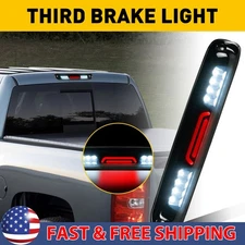 Fit For Silverado 99-07 GMC Sierra Smoked LED 3rd Tail Brake Light Replacement