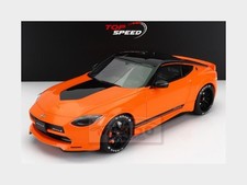 1:18 TRUESCALE Nissan Fairlady Z Prototype 2023 Orange Black TS0406 Model