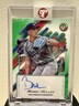 2025 Topps Pristine Autographs Green Refractor /150 Bobby Miller Dodgers Encased