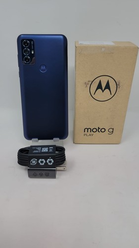 Motorola Moto G Play (2023) XT2271DL 32GB 3GB Family Mobile Locked Blue New - Afbeelding 3 van 6