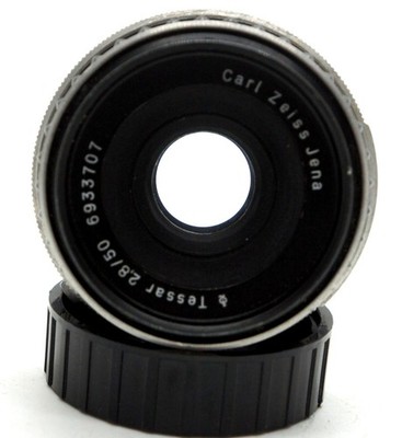 Carl Zeiss Jena Tessar lens 2.8/50 mm M42 Screw mount Rare First