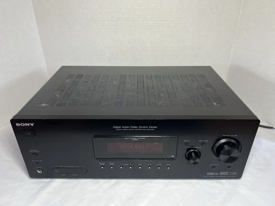 Vintage Sony STR-DG500 Stereo Receiver Amplifier No Remote Tested Working - Image 2 of 4