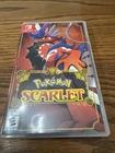 Nintendo Switch Pokemon Scarlet Game in Case, Tested and Working