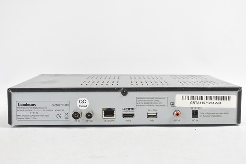 Bundle Of 3 Freeview TV Boxes With Remotes Panasonic Goodmans Vu Duo - Untested - Bild 10 von 10