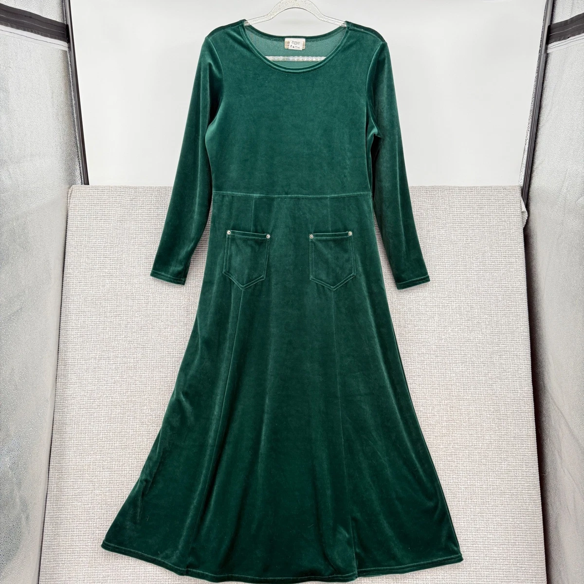 emerald green sweater dress women Maternity Nova Satin Dress