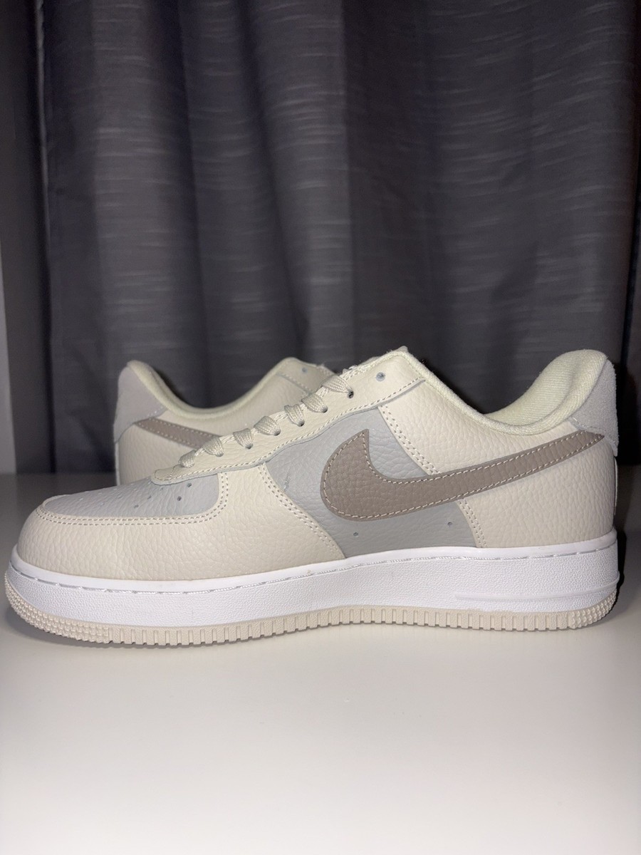 Nike Air Force 1 '07 Low Moon Fossil Woman's Size 8.5 FB8483-100