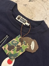 Felpa Senza Cappuccio BAPE ORIGINALE