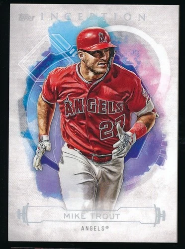 2019 Topps Inception - Mike Trout #1 Angels