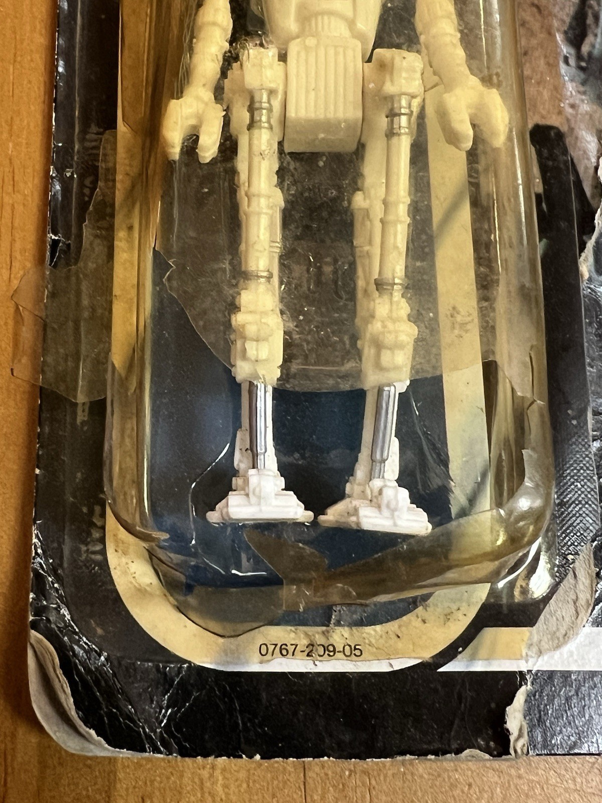 1983 Star Wars Kenner Return of the Jedi 8D8 Figure 77 Back Hong Kong ...