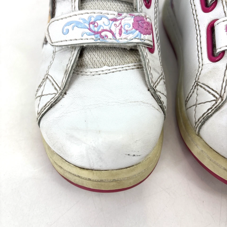 Tenis Y2K 2008 Nickelodeon Jr Dora The Explorer blanco rosa talla 11 niñas Foto 3 de 4