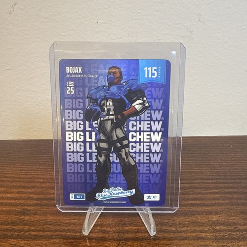 Bojax Bo Jackson Battle Arena NSCC Big League Chew Blue Raspberry Foil BLC-3 ALT