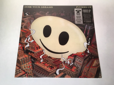 Fucked Up ''Dose Your Dreams'' 2xLP Yellow in Clear Merge Vinyl with Poster NEW