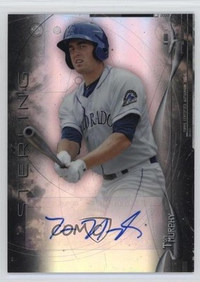 2014 Bowman Sterling Prospect Refractor 113/150 Tom Murphy #BSPA-TM Auto oo0
