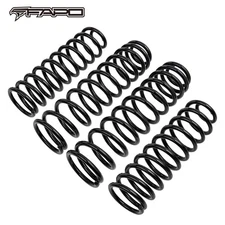 FAPO Full Set 2.5" Lift Coil Springs For Jeep Wrangler JK 2007-2018