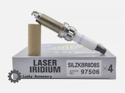 6X NGK 97506 Spark Plug for  320i 650i X5 M4 M5 M6 535i SILZKBR8D8S