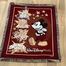 Walt Disney World Mickey Mouse 5ft By 4ft Decorative Blanket