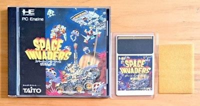 SPACE INVADERS RESURRECTION DAY PC ENGINE HUCARD BOXED NTSC-J JAPAN IMPORT