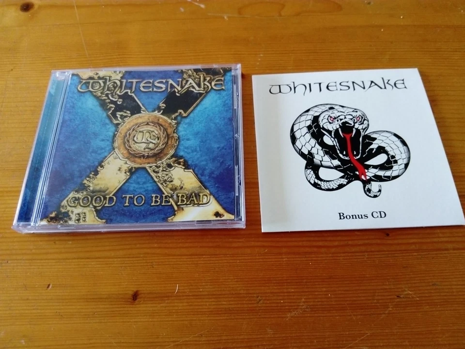 Whitesnake Good To Be Bad Ltd 15 Track 2 CD Box Set (Poster/Sticker/Card/Video) Foto 3 de 4