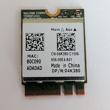 Qualcomm Atheros Y9100 NFA222 Wi-Fi Wireless Card for Dell 04K380 Tested
