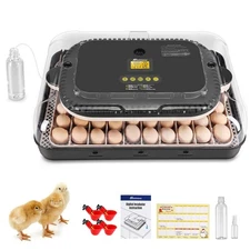 70 Egg Incubator with Automatic Egg Turning and Auto Humidification Temp 4219