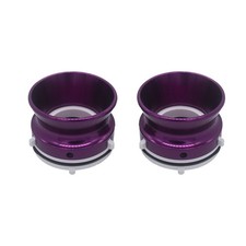 1pair High Quality Nab Hub Adapter Polished Aluminium For Studer Revox 10 Inch