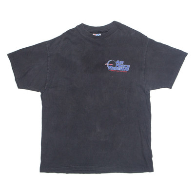 HANES BEEFY T Air Force Reserve Herren T-Shirt Grau USA L