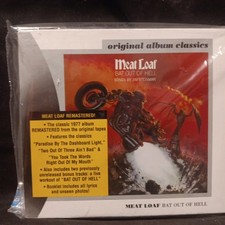 Bat Out of Hell by Meat Loaf REMASTERED WITH 2 BONUS TRACKS CD Buffed Polished 