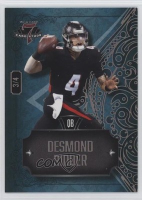 2023 Wild 7 Card Studs Quarterback Edition Promo Packs 3/4 Desmond Ridder 1pi0
