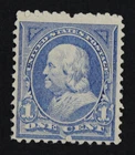 CKStamps: US Stamps Collection Scott#246 1c Franklin Mint NH OG Gum Crease