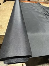 Black Nylon 200D Waterproof Coated 60" Nylon Fabric Midweight