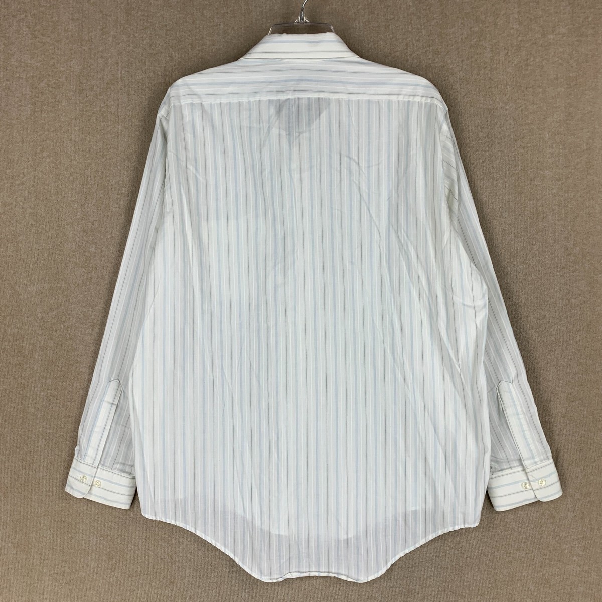 Vintage Arrow Mens Shirt L 16.5/32 White Striped Button Up Vintage Arrow Mens Shirt L 16.5/32 White Striped Button Up