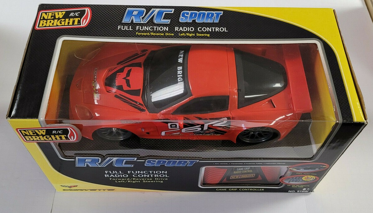 New Bright Sport 1:18 R/C Full Function Radio Control Red New Bright Sport 1:18 R/C Full Function Radio Control Red