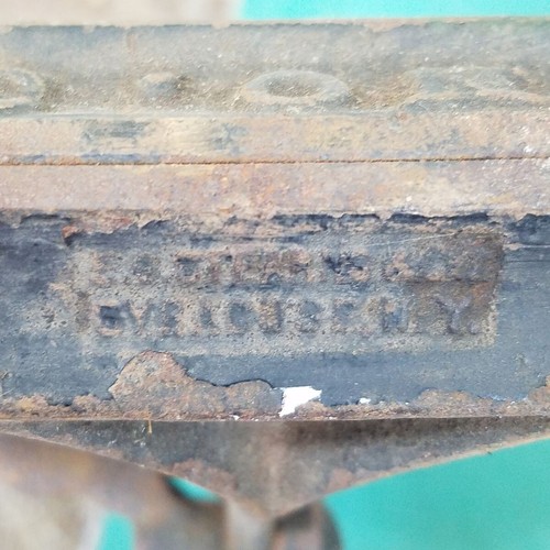 Early E.C. Stearns Co Antique Saw Vise No 3 Wentworth Pat April 8 1879 10.5" - Picture 7 of 19