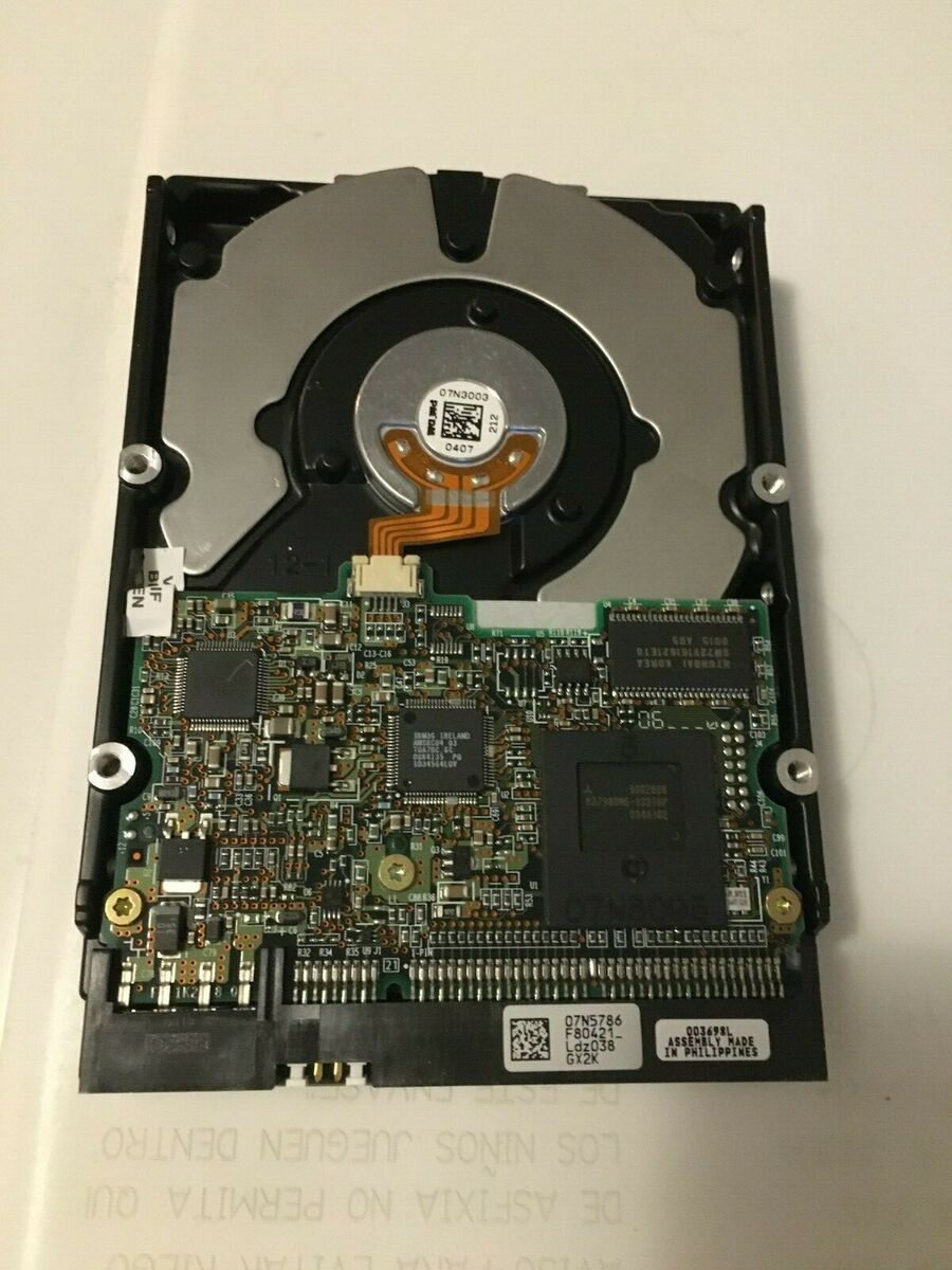 TWO IBM Deskstar 07N4114 DTLA-307015 15GB Internal 3.5 Hard TWO IBM Deskstar 07N4114 DTLA-307015 15GB Internal 3.5 Hard