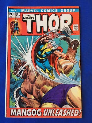 The Mighty Thor #197 VG+ (4.5) MARVEL ( Vol 1 1972) (2)