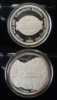 Rare 1988 Genoa Nevada Silver Company 1 Troy Oz 999 Silver Art Round si102